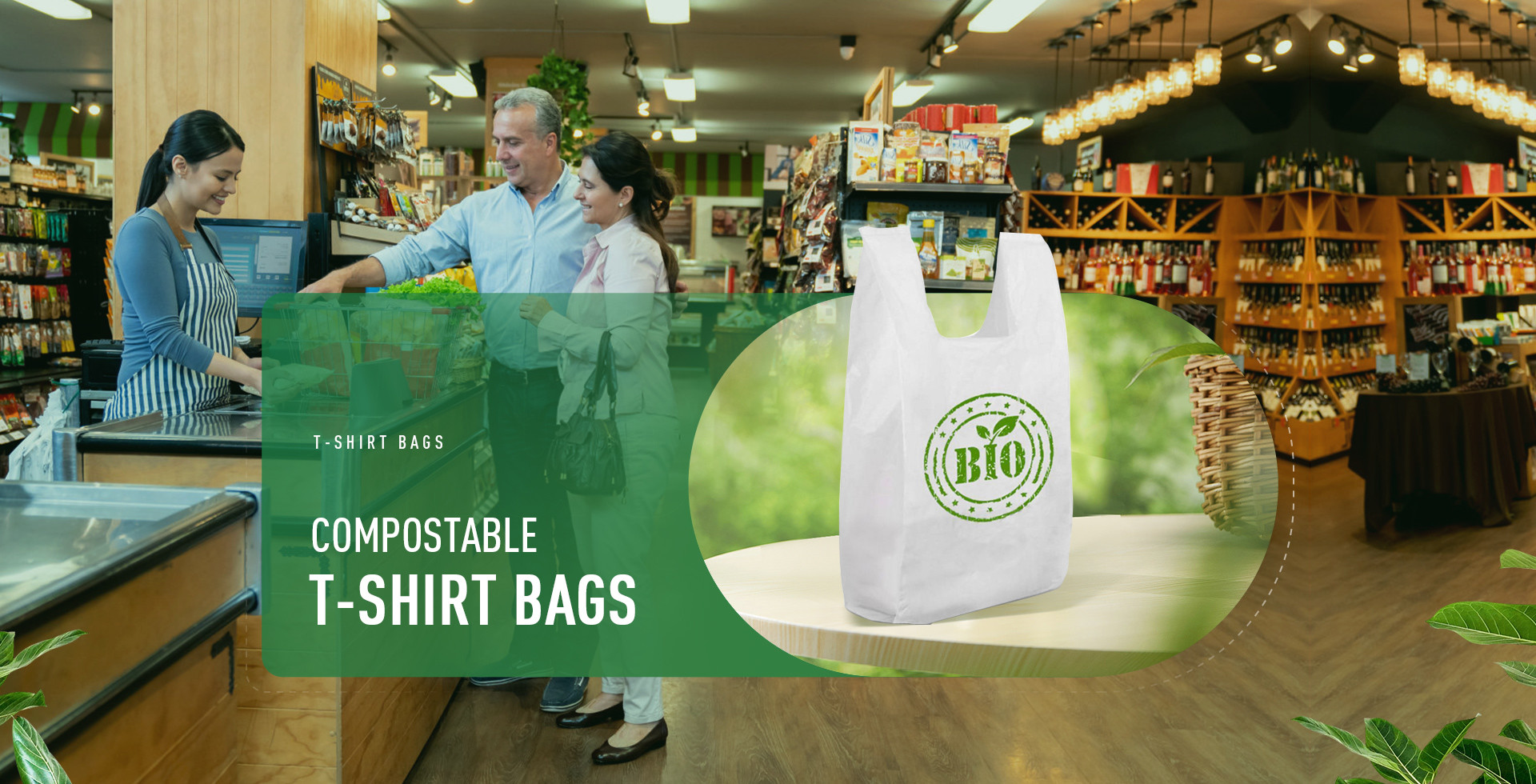 calidad bolsos de basura abonablees fábrica