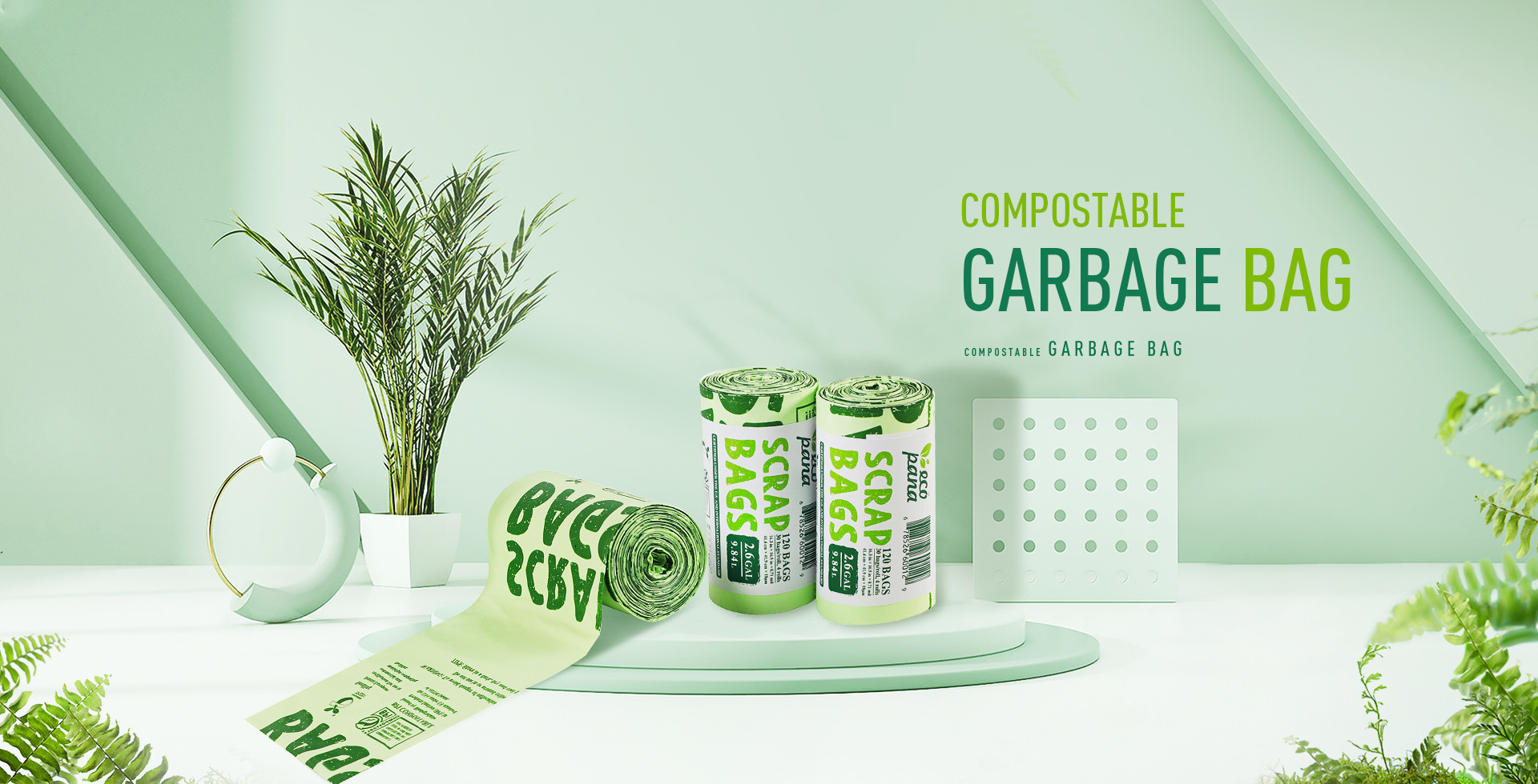 calidad bolsos de basura abonablees fábrica