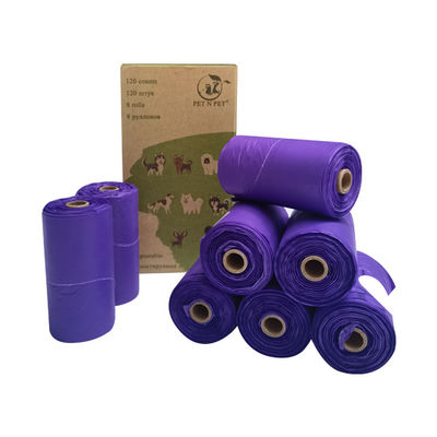 Buen precio Bolsas de caca para perros extra fuertes y compostables para exteriores con asas personalizables en línea