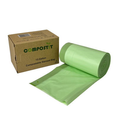 Buen precio Sacos de basura compostables ecológicos Sacos de basura de cocina de carga pesada en línea
