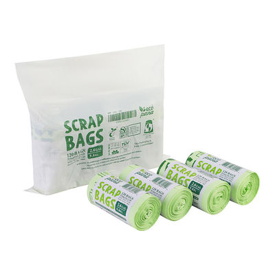 Buen precio Bolsas de basura de superficie plana compostables, ecológicas y empacadas con una bolsa exterior en línea