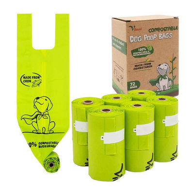 Buen precio Bolsas de mierda para perros biodegradables Bolsas de basura para perros compostables en línea