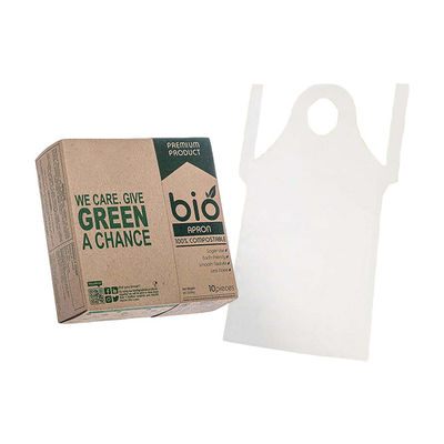 Buen precio Tamaño personalizado del delantal biodegradable biodegradable delantal desechable para pintar cocinar en línea