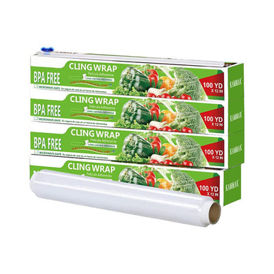 Buen precio No tóxico Compostable Cling Wrap Eco amigable Durable Reutilizable Cling Wrap Microondas en línea
