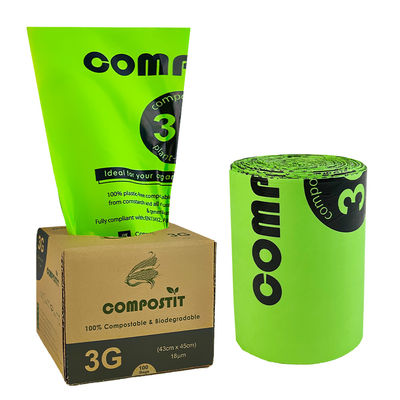 calidad Sacos de basura biodegradables sin daños fábrica