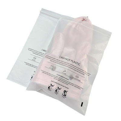 Buen precio Bolsas de ropa de cierre por cierre compostables personalizadas para envases ecológicos en línea