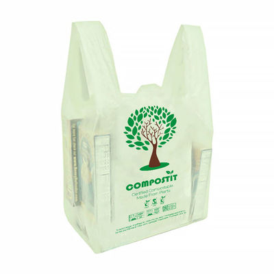 Buen precio Bolsas de compras biodegradables de colores personalizados con certificación BPI DIN CERTCO ABA en línea