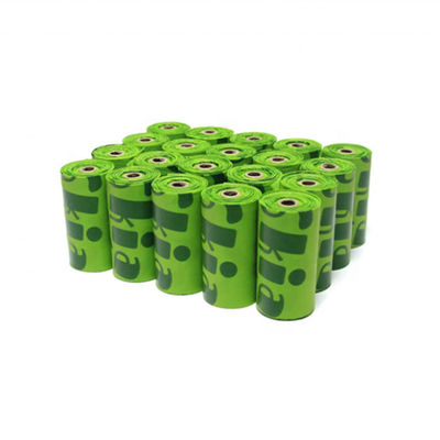 Buen precio Venta al por mayor 100% compostable biodegradable bolsa de excremento para perros bolsas de embalaje sostenibles proveedor de China OEM diseño de logotipo personalizado en línea
