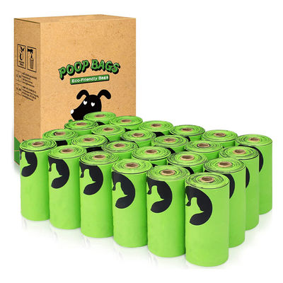 Buen precio China Fabricación Venta caliente Sostenible Compostable Biodegradable Logotipo personalizado Eco Amigable Almidón de maíz Sin olor Bolsa de caca para mascotas en línea