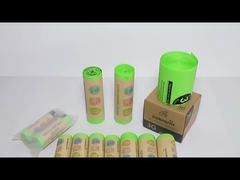 Sacos de basura no tóxicos e inofensivos compostables