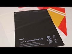 Logotipo personalizado Bolsa de correo biodegradable de polipropileno ecológica hecha de almidón de maíz